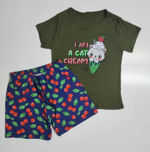 Conjunto Menina I am A cat - comprar online