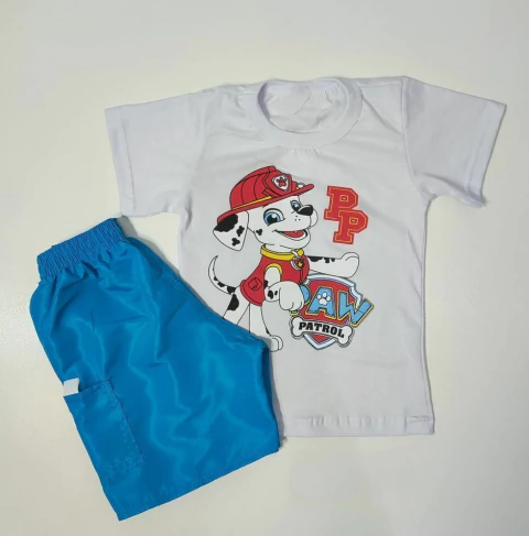 Conjunto camiseta Patrulha canina - comprar online