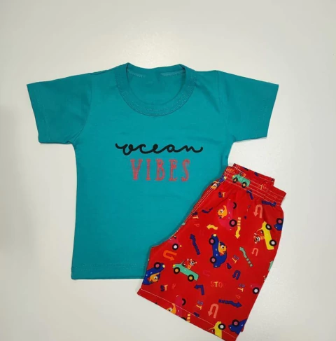 Conjunto camiseta Ocean Vibes - comprar online