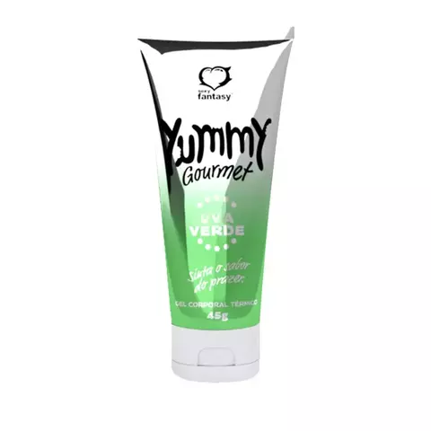 Yummy Gourmet Gel Hot Uva Verde 45g. Esquentou? Agora é pra valer! Sexy Fantasy