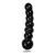 Plug Anal em Vidro Preto Escalonado LOVETOY GLASS ROMANCE 15 X 3 CM