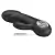 Vibrador Ponto G com Relevos em Ondas e 7 Modos de Pulsação e 5 Intensidades de Vibração - Preto