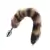 Lust Metal - Plug Raccoon Tail Silver