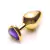 Lust Metal Joia Anal - Diamond Heart Gold