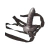 Cinta com prótese peniana realístico com base triangular - Strap On Mobile- cor preta 15cm