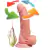 EDWARD REALISTC COCK Pênis Rotativo Dançante Recarregável 18,5 cm com 3 Modos de Vibração
