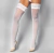 Meia 7/8 com detalhe em renda- Branco - YAFFA Lingerie
