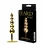 Ball Stick Plug Anal em Metal Dourado 15 cm com haste - HARD