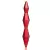 Plug Anal Diamond 18cm na cor vermelho