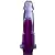 Pênis Jelly aromatizado Uva - 16 x 4 cm lilás translúcida - com vibrador multivelocidade