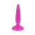 Plug Anal com Textura Anelada - Aphrodisia - Pink