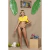 Calcinha Preta em renda com strass que desata - YAFFA Lingerie