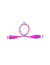 Vibrador Potente Recarregável Duplo com 7 modos de Vibração - a prova d'água - SNAKY VIBE PRETTY LOVE