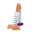 Capa para pênis massageadora sem cabeça c/ Vibro