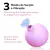 Dream Lover - Vibrador Bullet e Sugador de Clitóris Moon 10 modos de Vibração e 3 de Sucção - Recarregável