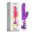 Vibrador Rotativo 2 motores em Silicone Rotation New Orgasm - Lilás
