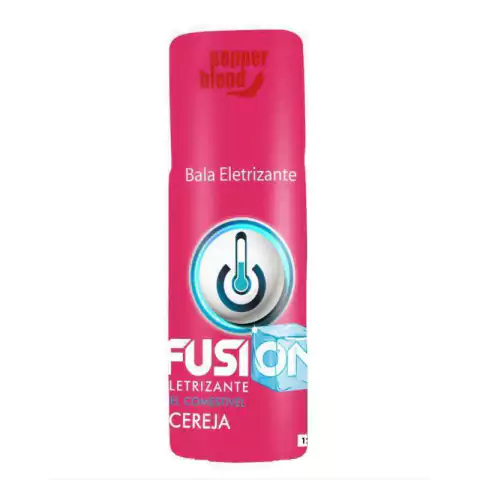 Gel Comestível Sabor Cereja Eletrizante e Gelado FUSION 12g - Hot Flowers