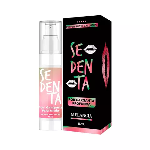 Sedenta Garganta Profunda Melancia 15ml – Aromatizante Bucal Divertido e Refrescante para Sexo Oral Pepper Blend - comprar online