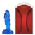 Plug Anal em Jelly medidas 12 X 3 cm - Azul