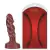 Plug Anal em Jelly medidas 12 X 3 cm - Chocolate