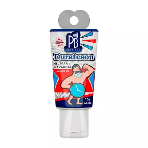 Gel para Massagem Durateson 15g Linha PB Eróticos PB Cosméticos