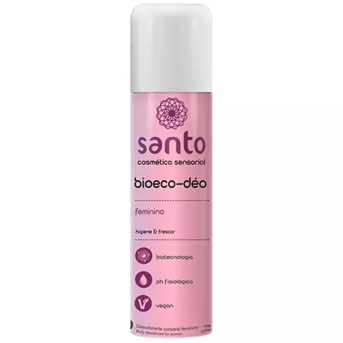 Bioeco-déo: Desodorante Vegano para Intimidade e Corpo – Frescor que Encanta - Santo