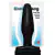 Plug Anal 13,5 x 3,5 cm na cor preto