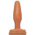 Plug Anal 13,5 x 3,5 cm na cor bege