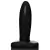 Mini Plug Anal iniciante 9,5 x 2,5 cm na cor preto