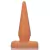 Plug Anal Pequeno Anal Iniciante,9,5 x 2,5 cm na cor bege