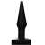 Mini Plug Anal iniciante 10,5 x 2cm na cor preto - comprar online
