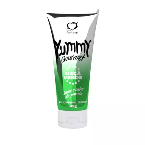 Yummy Gourmet Gel Hot – Maçã Verde 45g. Esquentou? Agora é pra valer! Sexy Fantasy