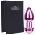 Plug anal em metal com Vibrador Joia Anal Rosa - HARD