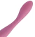 EVA SOLO Estimulador feminino em silicone c/ 2 motores e Bateria Recarregável