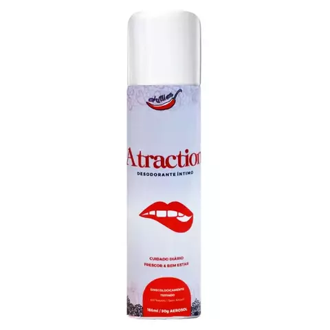 Desodorante Íntimo Atraction Chillies com Frescor Diário Feminino