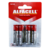 Pack de Pilhas AA c/ 4 Unidades ALFACELL