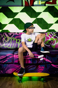 CAMISETA JUVENIL SPACE