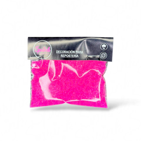 Glitter Comestible Rosa - En sobre - comprar online