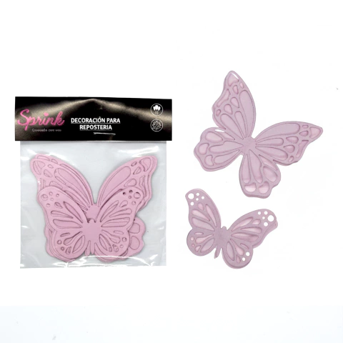 Mariposas 3D Rosa - comprar online