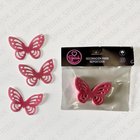 Mariposas Troquedalas Fucsia - comprar online