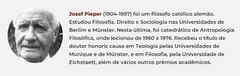 Banner da categoria Josef Pieper