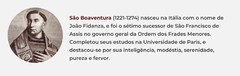 Banner da categoria São Boaventura