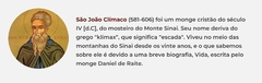 Banner da categoria São João Clímaco