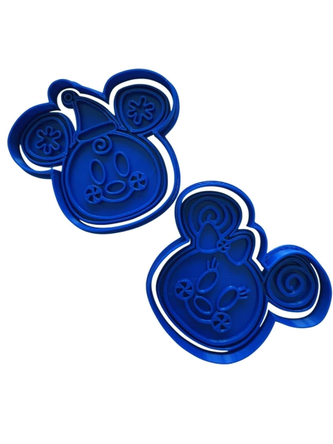 Cortadores Galletas Mickey y Minnie Candy’s