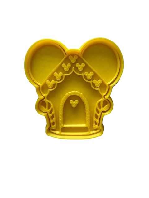Cortador Casita Navideña Mickey