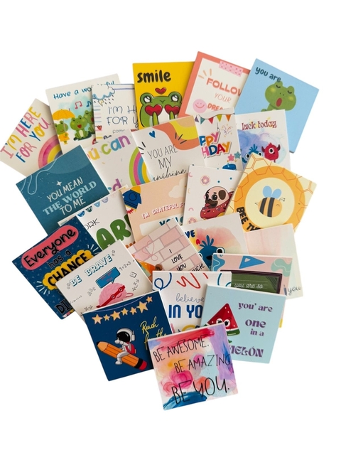 Tarjetas Motivacionales en Inglés Impermeables