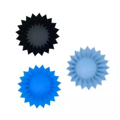 Lunch Punch Jumbo Silicone Cups Azul