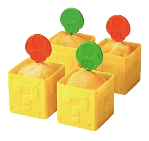 Moldes Mystery Box Mario Toad