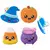 Anillos Halloween Cuties