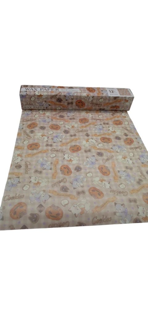 Papel Encerado Halloween Gatitos